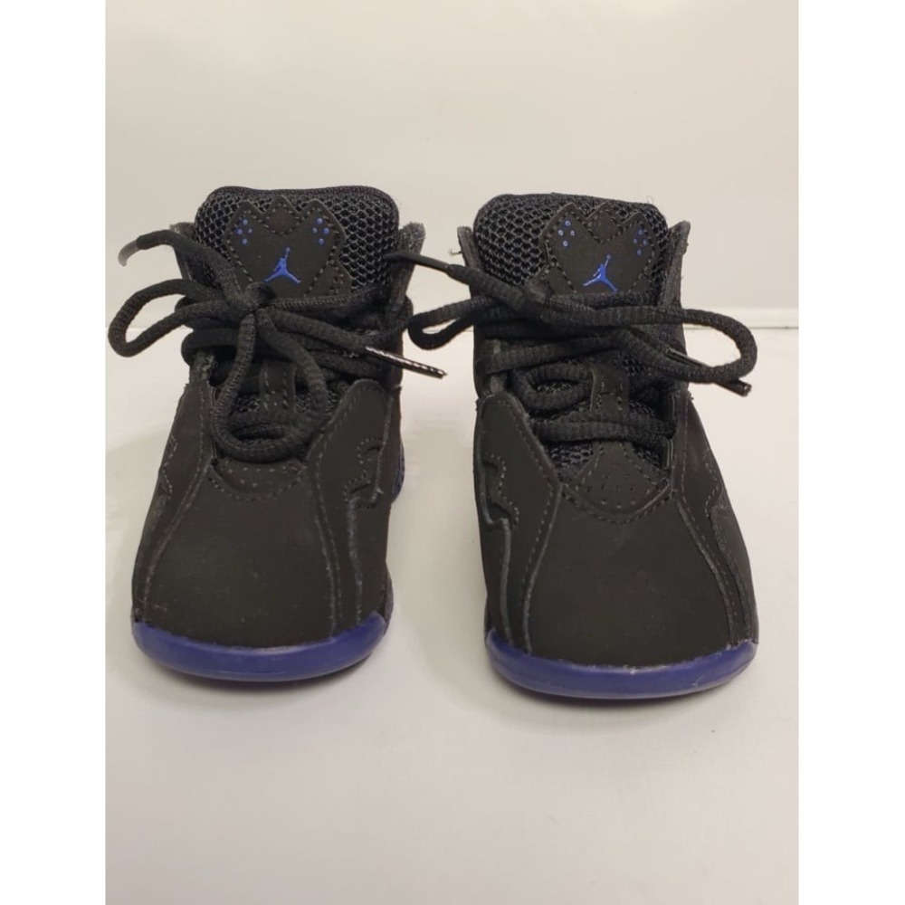 Jordan True Flight BT Toddler 6C Black Purple Sneakers Unisex Kids Boys‎